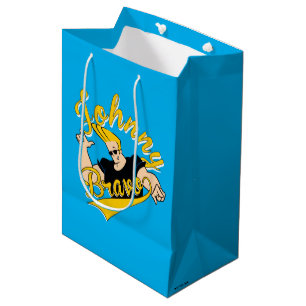Johnny Bravo Athletic Graphic Medium Gift Bag