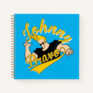 Johnny Bravo Athletic Graphic Notebook