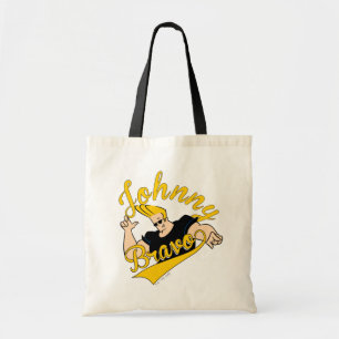 Johnny Bravo Athletic Graphic Tote Bag