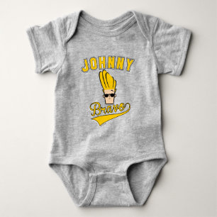 Johnny Bravo Collegiate Graphic Baby Bodysuit