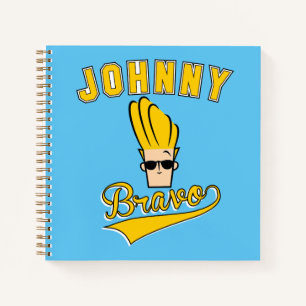 Johnny Bravo Collegiate Graphic Notebook