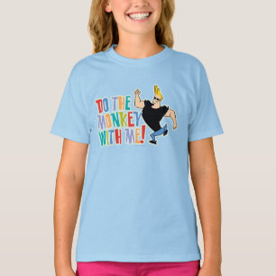 Johnny Bravo - Do The Monkey With Me! T-Shirt
