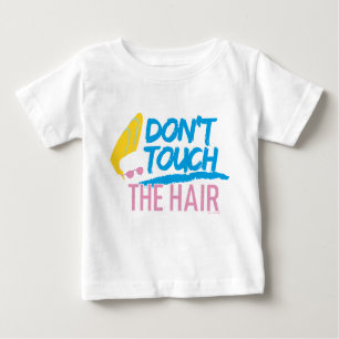 Johnny Bravo - Don't Touch The Hair Graphic Baby T-Shirt