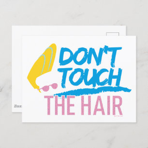Johnny Bravo - Don't Touch The Hair Graphic Postcard