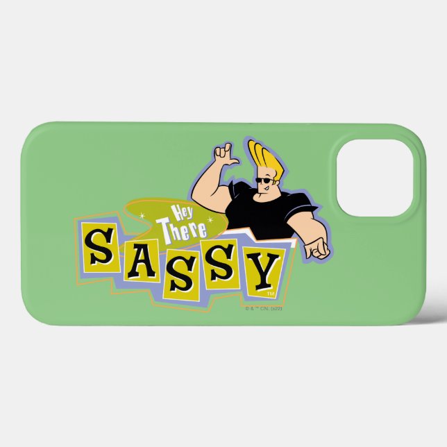 Johnny Bravo - Hey There Sassy Case-Mate iPhone Case (Back (Horizontal))