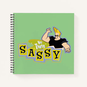Johnny Bravo - Hey There Sassy Notebook