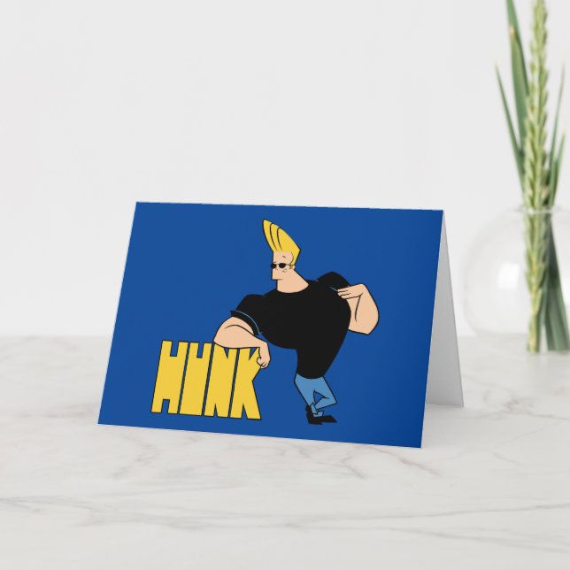 Johnny Bravo - Hunk Card (Front)