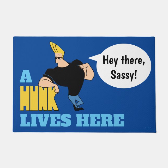 Johnny Bravo - Hunk Doormat (Front)