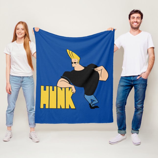 Johnny Bravo - Hunk Fleece Blanket (In Situ)