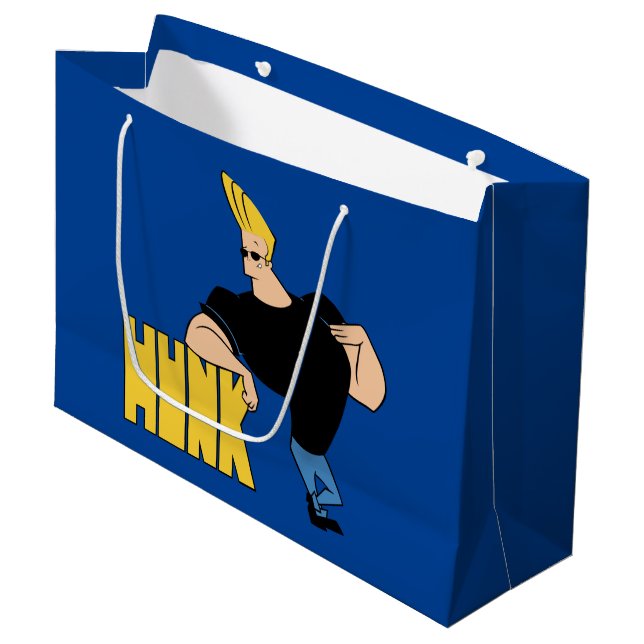 Johnny Bravo - Hunk Large Gift Bag (Front Angled)