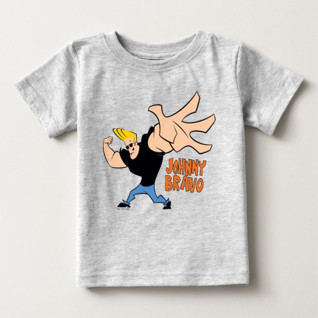 Johnny Bravo Iconic Pose Baby T-Shirt (Front)