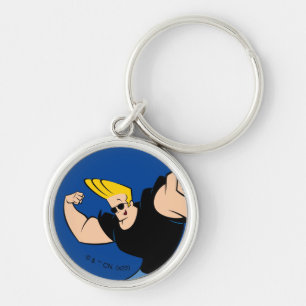 Johnny Bravo Iconic Pose Key Ring