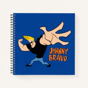 Johnny Bravo Iconic Pose Notebook