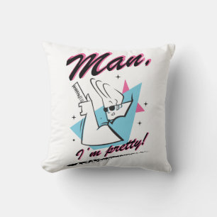Johnny Bravo - Man I'm Pretty Retro Graphic Cushion