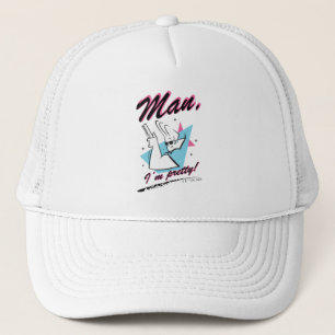 Johnny Bravo - Man I'm Pretty Retro Graphic Trucker Hat