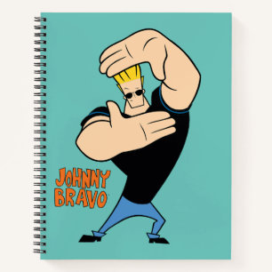 Johnny Bravo Picture Frame Pose Notebook