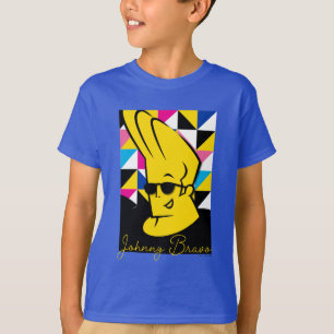 Johnny Bravo Pop Art Graphic T-Shirt