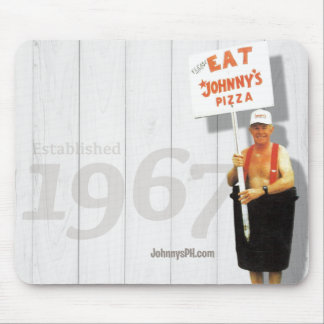 Johnny Huntsman Barrel Mouse Pad