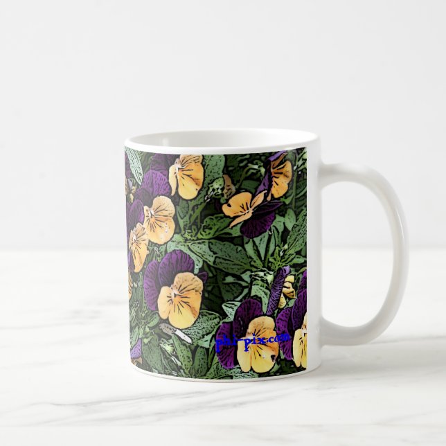 Johnny Jump Ups Mug (Right)