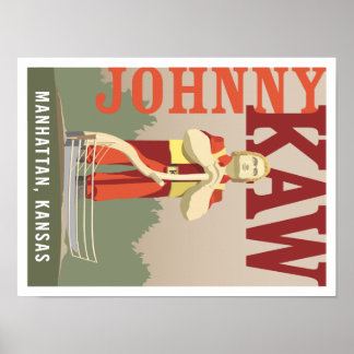 Johnny Kaw - 16x12 Poster