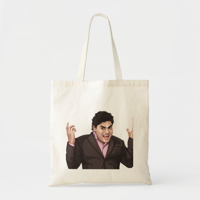 Johnny Lever Tote Bag (Front)