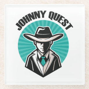 Johnny Quest Glass Coaster