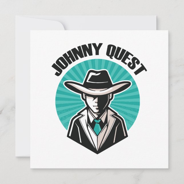 Johnny Quest Invitation (Front)