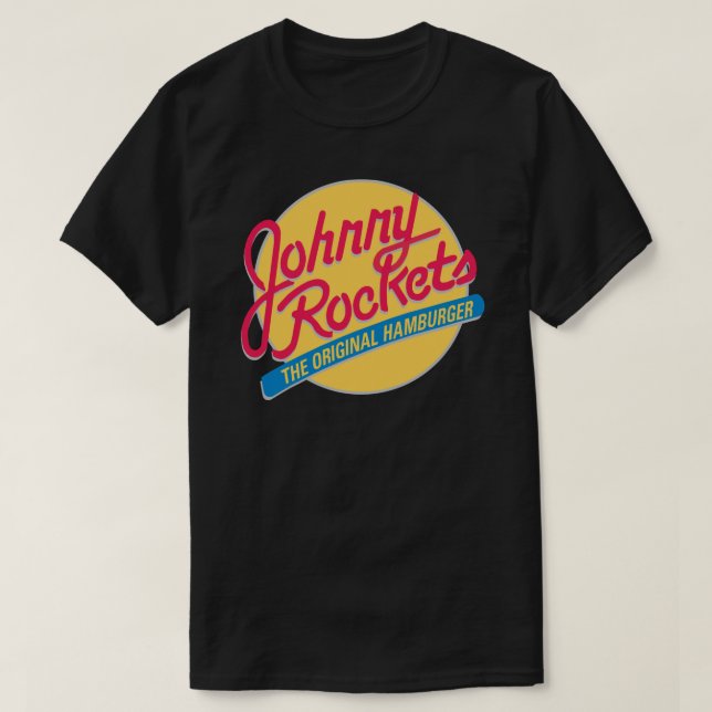 Johnny Rockets Resto Sticker.png T-Shirt (Design Front)