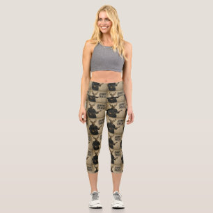 Johnny Smash Album: a Parody Capri Leggings