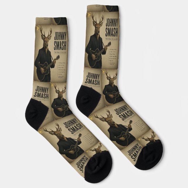 Johnny Smash Album: a Parody Socks (Right)