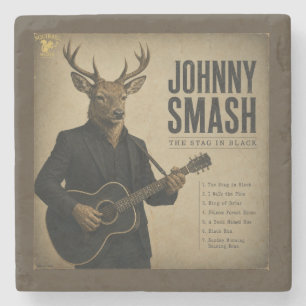 Johnny Smash Album: a Parody Stone Coaster