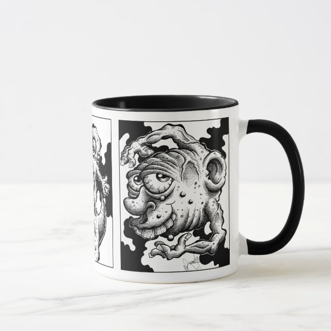 Johnny 'Toons Sketchbook 2017 Sketchbook CoffeeMug Mug (Right)