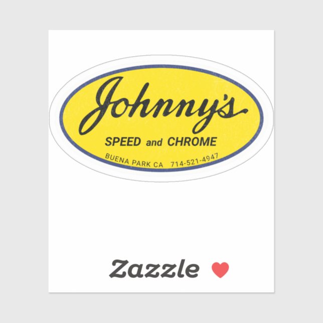 Johnny's Speed and Chrome (Sheet)