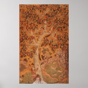 Johnson Album I, No.30 Squirrels on a plane Poster