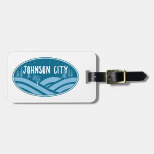 Johnson City Tennessee Outdoors Luggage Tag