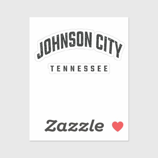 Johnson City Tennessee TN (Sheet)