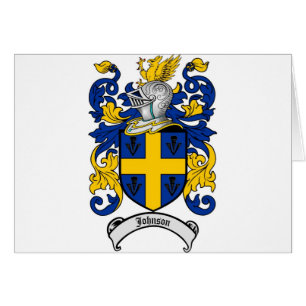Johnson Family Crest - Coat of Arms