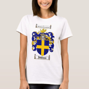 JOHNSON FAMILY CREST -  JOHNSON COAT OF ARMS T-Shirt