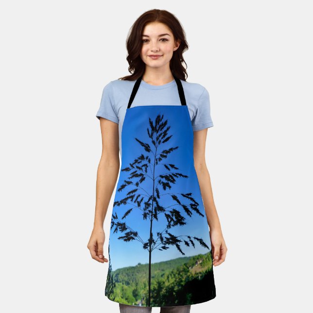 Johnson Grass  All Over Print Apron (Worn)