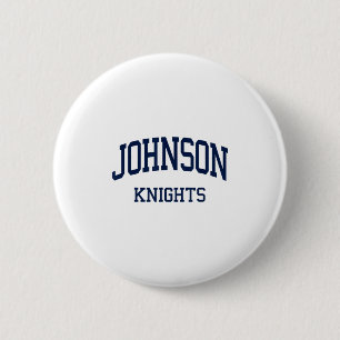 Johnson High School Hs Gainesville Ga Retro Sports 6 Cm Round Badge