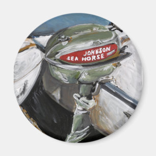 Johnson Sea Horse Magnet