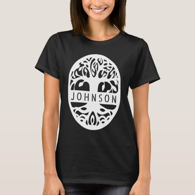 Johnson St Pattys Day Celtic Roots Matching Irish  T-Shirt (Front)