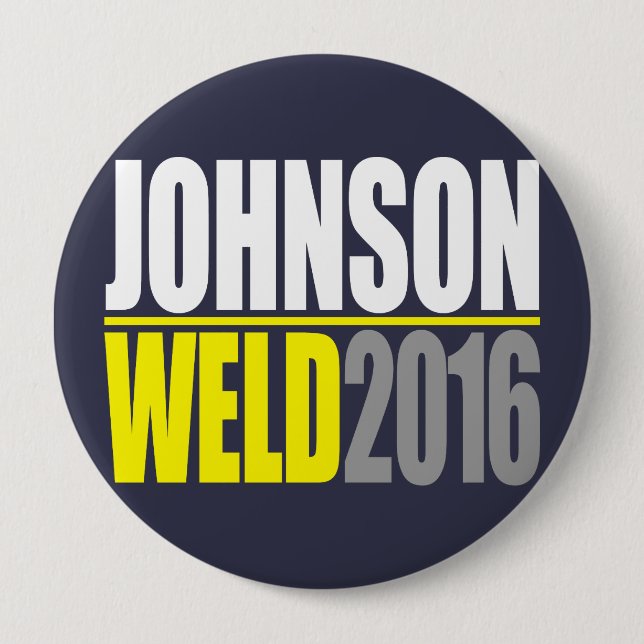 Johnson Weld 2016 10 Cm Round Badge (Front)