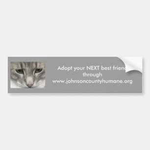 johnsoncountyhumane.org bumper sticker