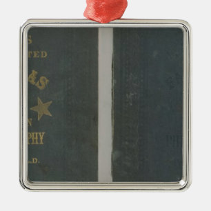Johnson's New Illustrated Family Atlas Metal Ornament