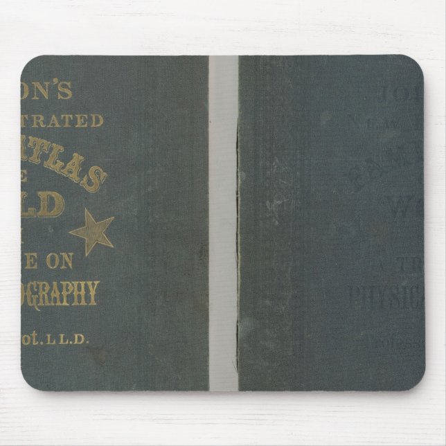 Johnson's New Illustrated Family Atlas Mouse Pad (Front)