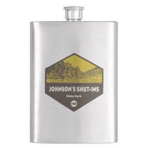 Johnson's Shut-Ins State Park Missouri Hip Flask