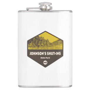 Johnson's Shut-Ins State Park Missouri Hip Flask