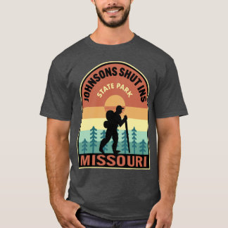 Johnsons Shut Ins State Park Missouri Retro Hiking T-Shirt