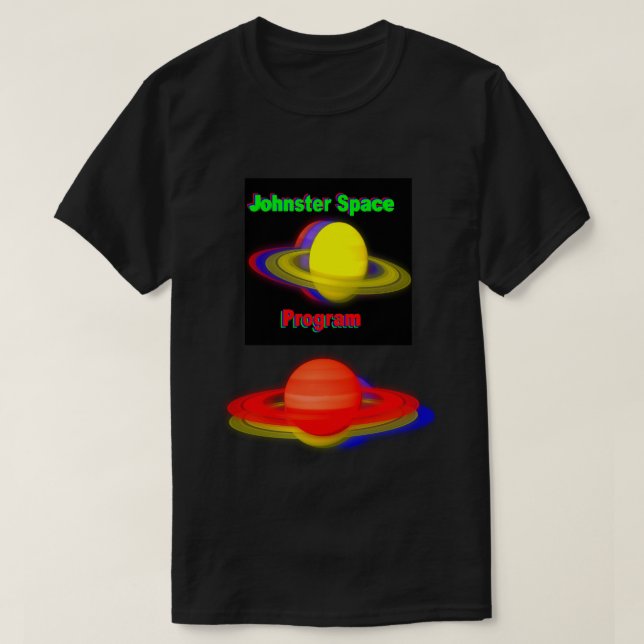 Johnster Space Program Shirt (Design Front)